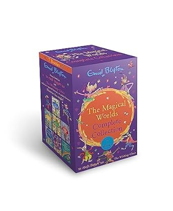 Enid Blyton Magical Worlds Complete Collection Faraway Tree & Wishing-Chair 7 Books Box Set,Enid Blyton - Editura Egmont Books Ltd [2]