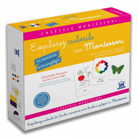 Carti - Explorez Culorile Cu Montessori, Charlotte Poussin, Marie Ollier - Editura DPH