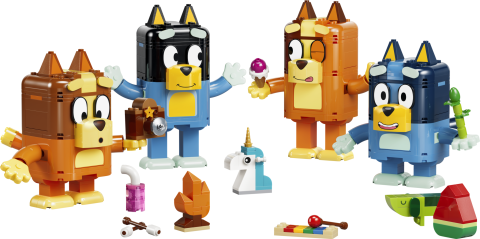 Jucarii - FAMILIA LUI BLUE DIN CARAMIZI LEGO11217
