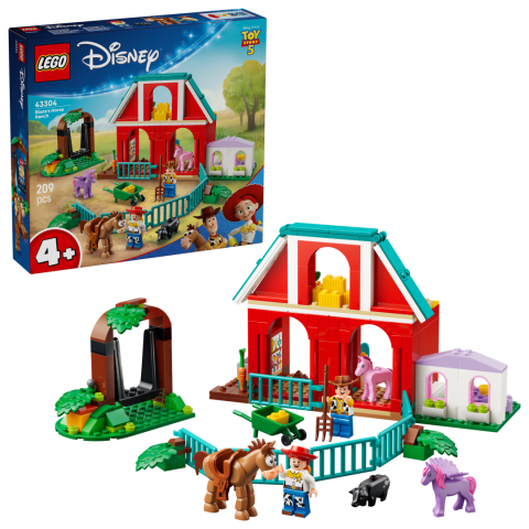Jucarii - FERMA DE CAI AI LUI BLAZE LEGO43304