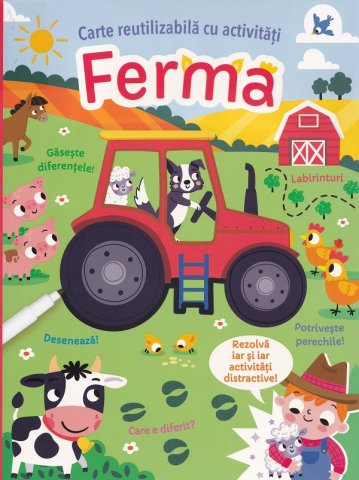 6-8 ani - Ferma,Sarah Wade - Editura Flamingo