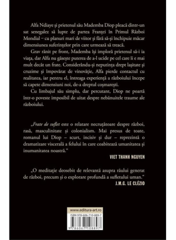 Frate De Suflet, David Diop - Editura Art [1]
