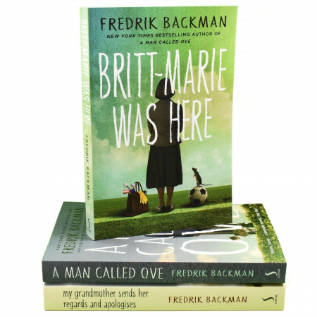 Fredrik Backman 3 Books Collection Set A Man Called Ove Britt-Marie Was Here My Grandmother Sends Her Regards, Fredrik Backman - Editura Sceptre [1]