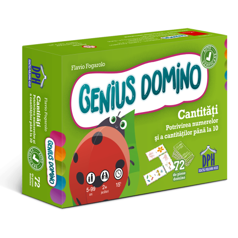 Grupe de varsta - Genius Domino - Cantitati,  - Editura DPH