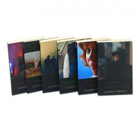 George Orwell Collection 6 Books Set (Coming Up For Air Burmese Days Animal Farm Nineteen Eighty-Four And More), George Orwell - Editura Wilko Book [1]
