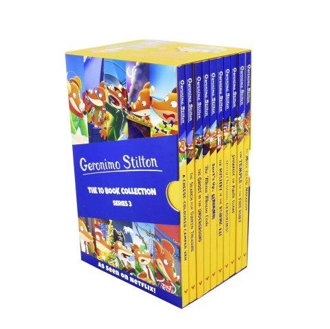 Carti in engleza - Geronimo Stilton 10 Books Collection (Series 3) - Ages 5-7 - Paperback Boxset,Geronimo Stilton - Editura Sweet Cherry Publishing