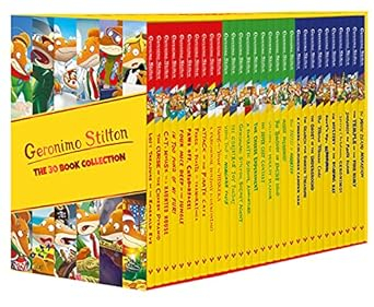 12-14 ani - Geronimo Stilton Series 1, Series 2 And Series 3 - 30 Books Collection Box Set,Geronimo Stilton - Editura Sweet Cherry Publishing