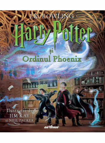 Art - Harry Potter (5) Si Ordinul Phoenix    [Editie Ilustrata, Text Integral], J.K. Rowling, Neil Packer - Editura Art