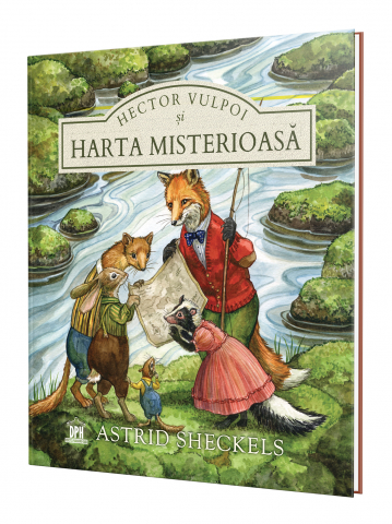 Fictiune - Hector Vulpoi Si Harta Misterioasa, Astrid Sheckels - Editura DPH