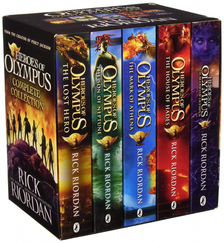 Grupe de varsta - Heroes Of Olympus Complete Collection 5 Books Set By Rick Riordan,Not A Book  - Editura Puffin