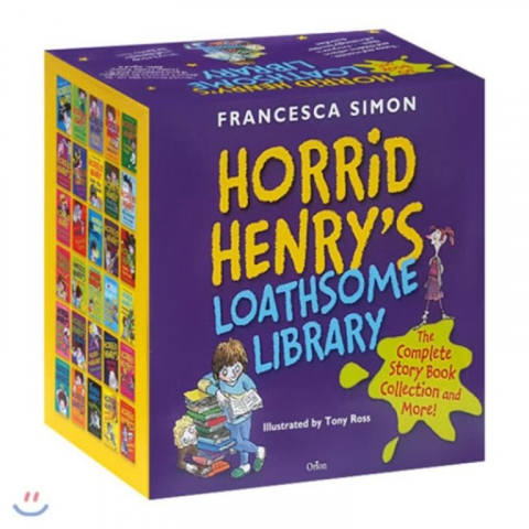 12-14 ani - Horrid Henrys Loathsome Library Collection 30 Book Set By Francesca Simon And Tony Ross,Francesca Simon, Tony Ross - Editura 