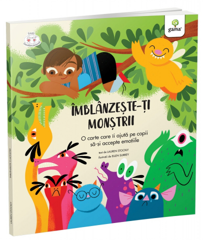 3-5 ani - Imblanzeste-Ti Monstrii, Lauren Stockly - Editura Gama