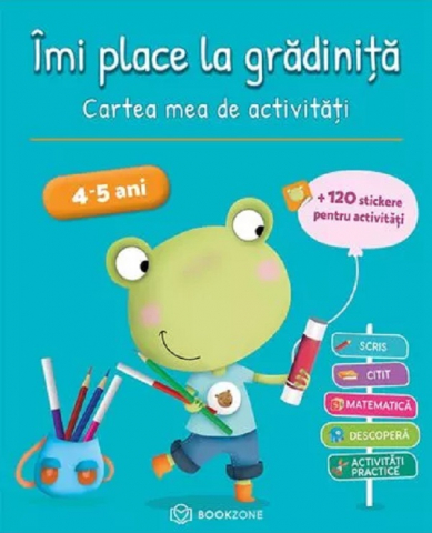 3-5 ani - Imi Place La Gradinita 4-5 Ani,  Nicole Herr, Jeanine Villani - Editura Bookzone