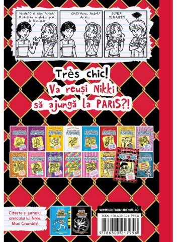 Insemnarile Unei Pustoaice 15. Povestiri Dintr-O Aventura Pariziana Nu Chiar Atat De Sic, Rachel Renée Russell - Editura Art [1]