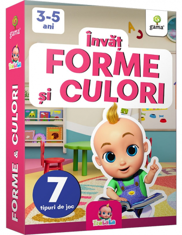 0-2 ani - Invat Forme Si Culori,  - Editura Gama