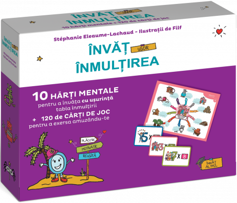 Carti - Invat Usor Inmultirea - Harti Mentale, Stéphanie Eleaume-Lachaud - Editura DPH