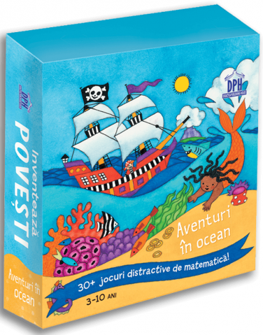 Edituri - Inventeaza Povesti - Aventuri In Ocean - Jocuri Distractive De Matematica ,  - Editura DPH