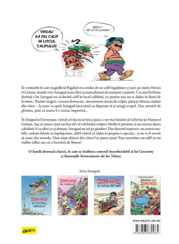 Iznogud #10. Iznogud Cel Inversunat, René Goscinny - Editura Art [1]