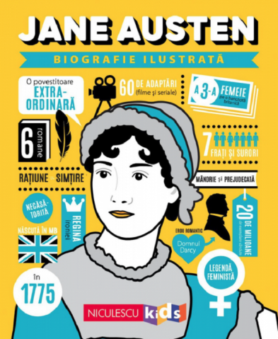 Atlase si Dictionare - Jane Austen. Biografie Ilustrata,  - Editura Niculescu