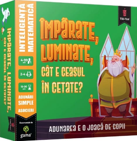 Tiki-Tan - Joc Educativ: Imparate, Luminate, Cat E Ceasul In Cetate?,  - Editura Tiki-Tan
