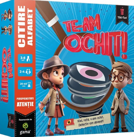 Joc Educativ: Te-Am Ochit!,  - Editura Tiki-Tan