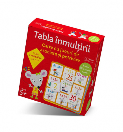 Univers Enciclopedic - Jocuri De Asociere Si Potrivire. Tabla Imnultirii, Usborne Books - Editura Univers Enciclopedic