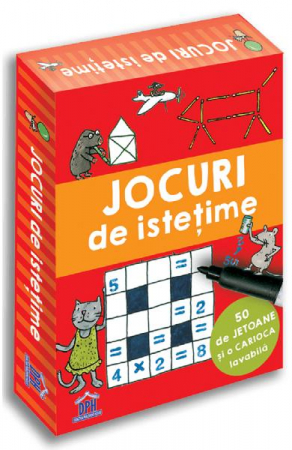 Edituri - Jocuri De Istetime- 50 De Jetoane, Philip Kiefer - Editura DPH