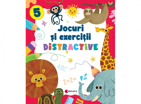 Carti - Jocuri Si Exercitii Distractive 5, - Editura Kreativ