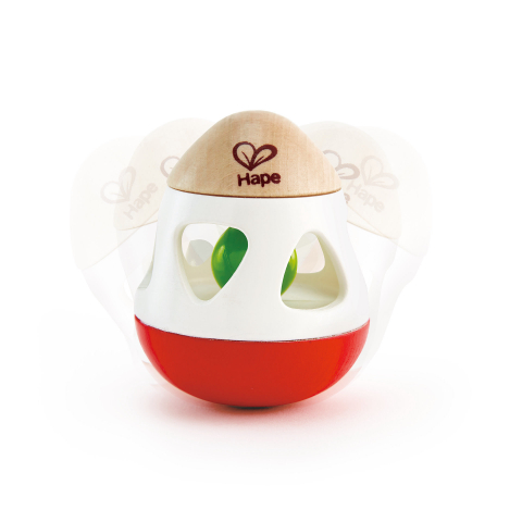 Figurine - Jucarie Din Lemn - Zornaitoare Cu Clopotel