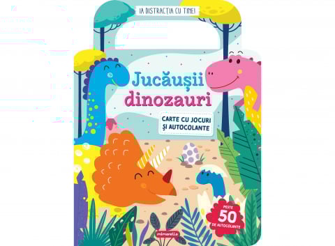 Carti de colorat - Jucausii Dinozauri, - Editura Mimorello