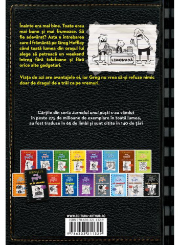 Jurnalul Unui Pusti 10. Ca Pe Vremuri, Jeff Kinney - Editura Art [1]