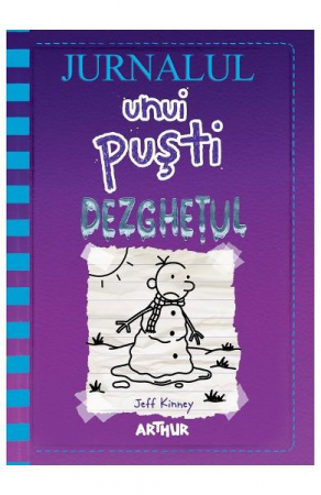 Jurnalul Unui Pusti 13. Dezghetul, Jeff Kinney - Editura Art