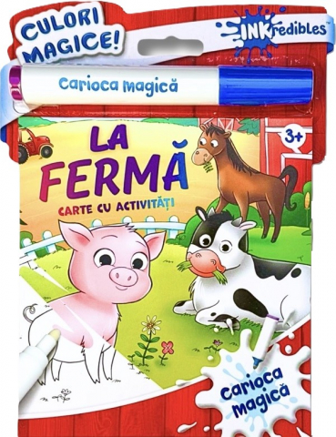 Flamingo - La Ferma. Carioca Magica. Carte Cu Activitati, - Editura Flamingo