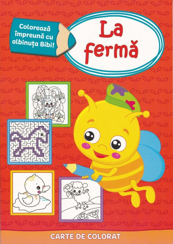 Prut - La Fermă. Carte De Colorat,  - Editura Prut