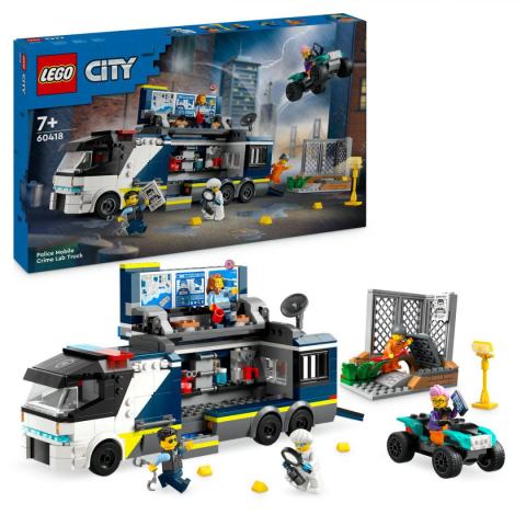 Jucarii - LAB. MOBIL DE CRIMINALISTICA, LEGO 60418
