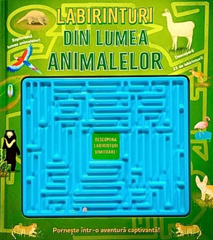 6-8 ani - Labirinturi Din Lumea Animalelor,Marc Pattenden - Editura Flamingo