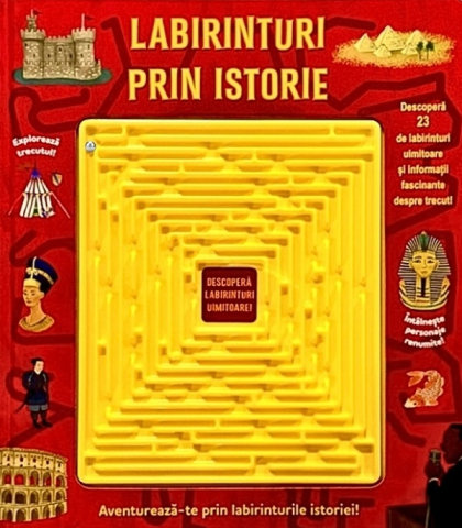 6-8 ani - Labirinturi Prin Istorie,Marc Pattenden - Editura Flamingo