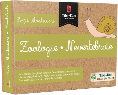 Tiki-Tan - Lectii Montessori. Zoologie. Nevertebrate,  - Editura Tiki-Tan