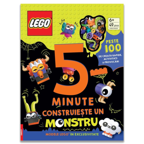 Carti - Lego - 5 Minute: Construieste Un Monstru, Ameet - Editura DPH