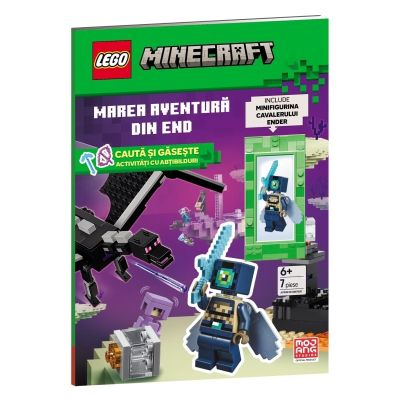 Carti - Lego Minecraft Marea Aventura Din End. Activitati Cu Abtibilduri,  - Editura DPH
