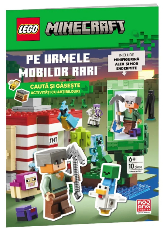 Carti - Lego Minecraft - Pe Urmele Mobilor Rari, Ameet - Editura DPH