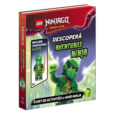 Carti - Lego Ninjago Descopera Aventurile Ninja. Caiet De Activitati Si Ghid Ninja,  - Editura DPH