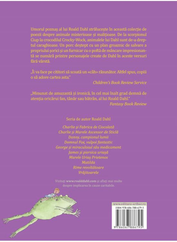 Lighioane Spurcate, Roald Dahl - Editura Art [1]