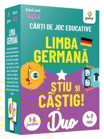 Grupe de varsta - Limba Germana - Stiu Si Castig!,  - Editura Gama