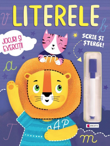 Carti - Literele- Jocuri Si Exercitii 2025, - Editura Kreativ