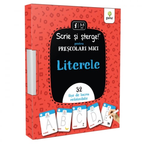 Carti - Literele - Prescolari Mici,  - Editura Gama