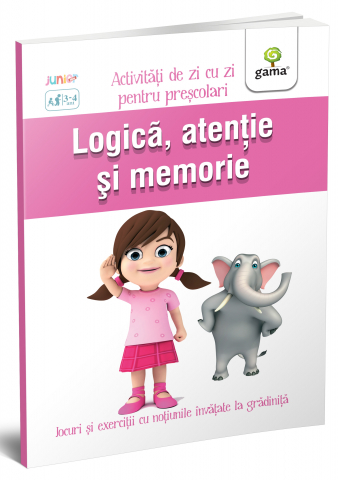 Carti - Logica, Atentie Si Memorie 3-4 Ani,  - Editura Gama