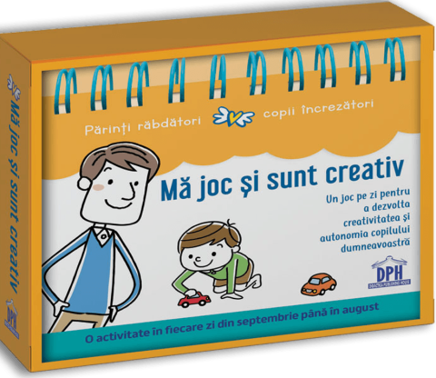 3-5 ani - Ma Joc Si Sunt Creativ, Karine Saunier - Editura DPH
