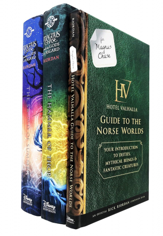 Grupe de varsta - Magnus Chase Deluxe
Collection 3 Books Set By Rick
Riordan Norse Mythology Book
Series,Rick Riordan - Editura Disney Hyperion
