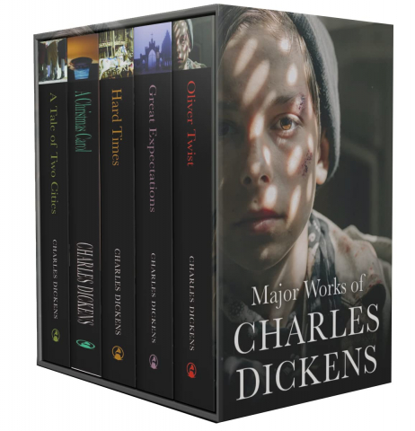 Grupe de varsta - Major Works Of Charles Dickens 5 Books Collection Boxed Set (Great Expectations, A Tale Of Two Cities, A Christmas Carol, Hard Times & Oliver Twist),Charles Dickens  - Editura Classic Editions Ltd